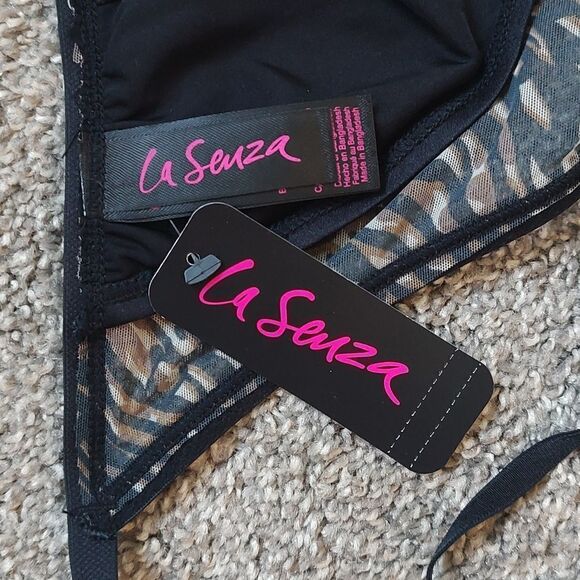New With Tags La Senza‎ Size Medium Layered Unlined Bralette - Picture 7 of 12